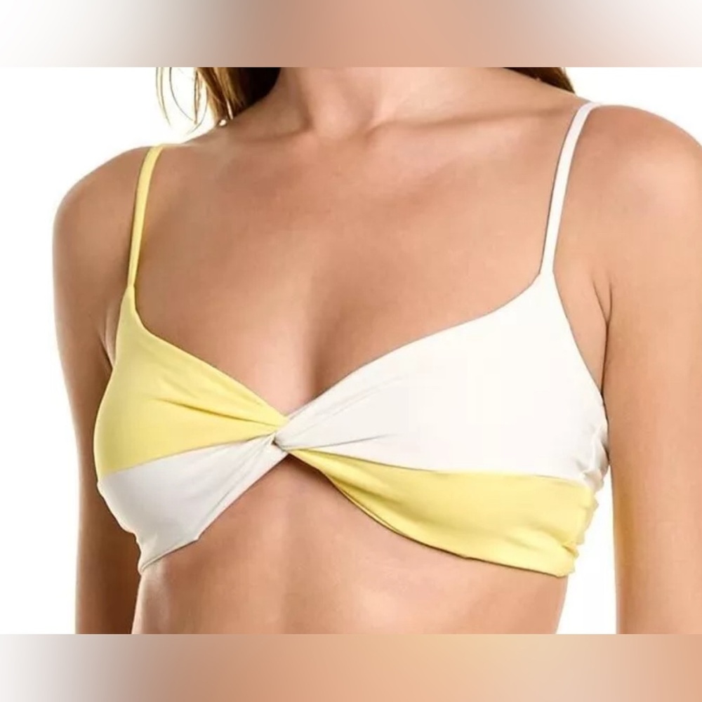 L*Space twist front bikini top - Medium - New